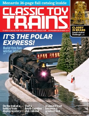 Home classic toy trains magazine